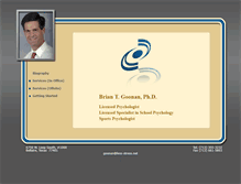 Tablet Screenshot of drbriangoonan.com